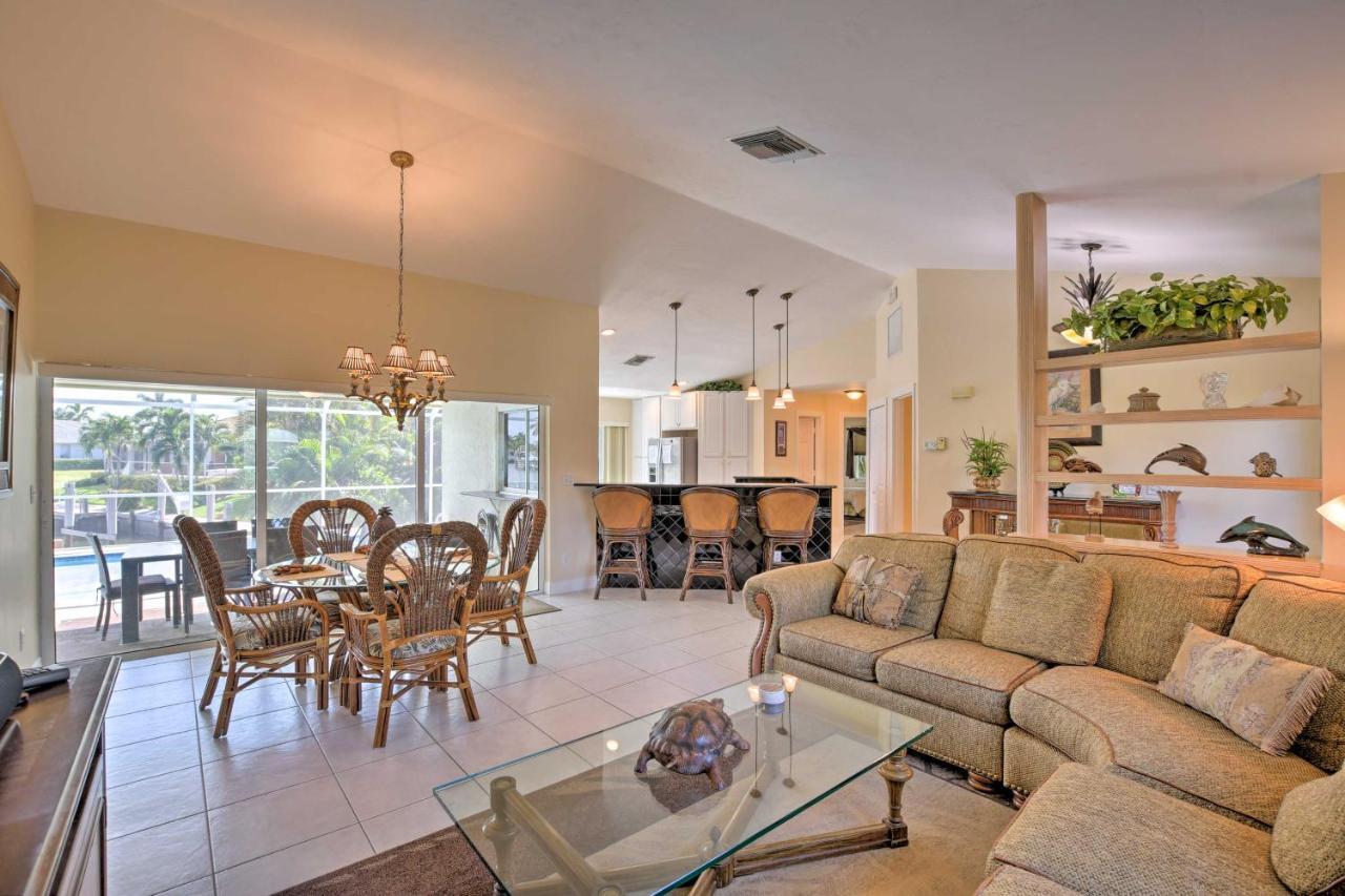 Canalfront Home With Private Saltwater Pool! Marco Island Esterno foto