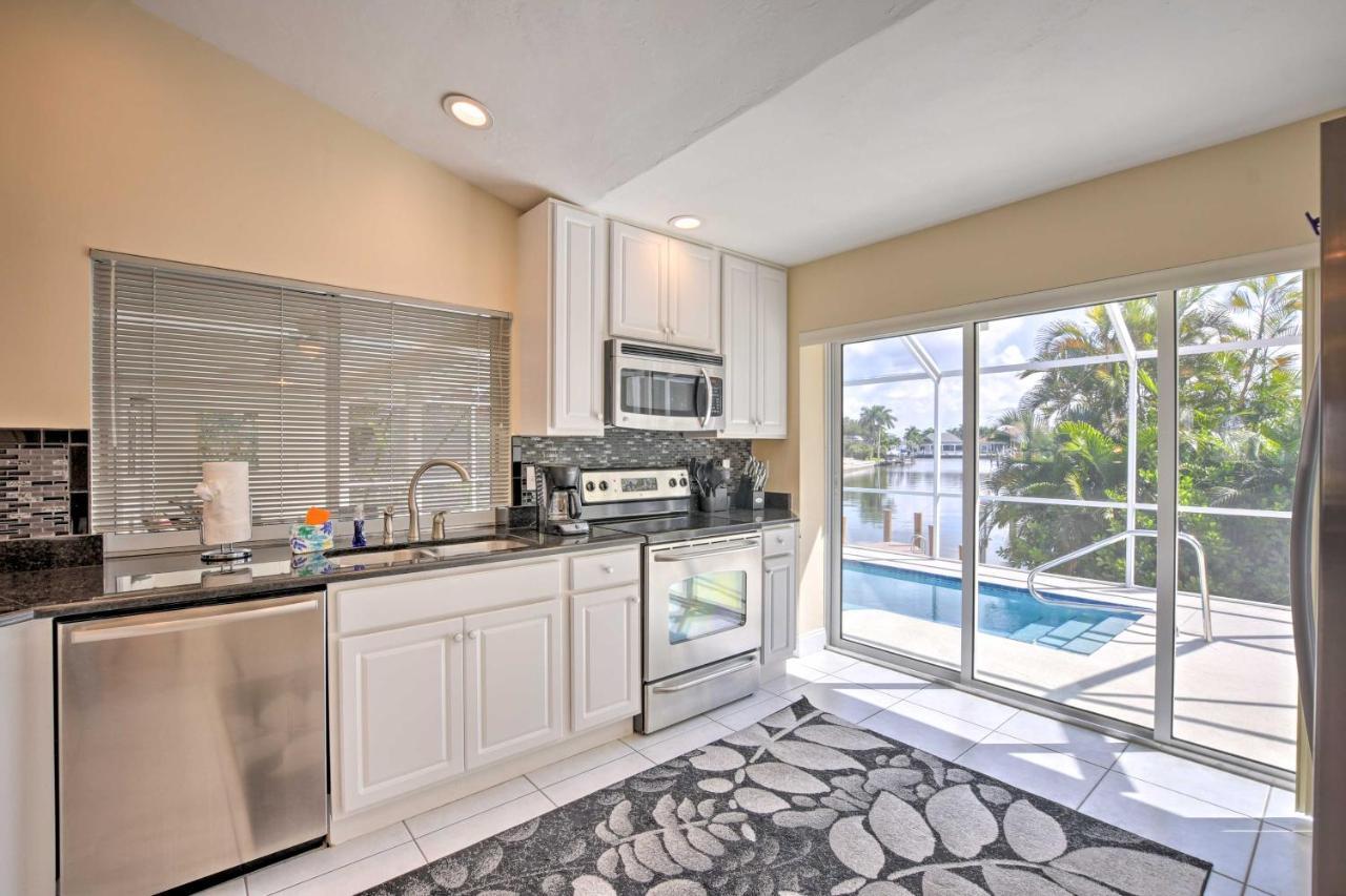 Canalfront Home With Private Saltwater Pool! Marco Island Esterno foto
