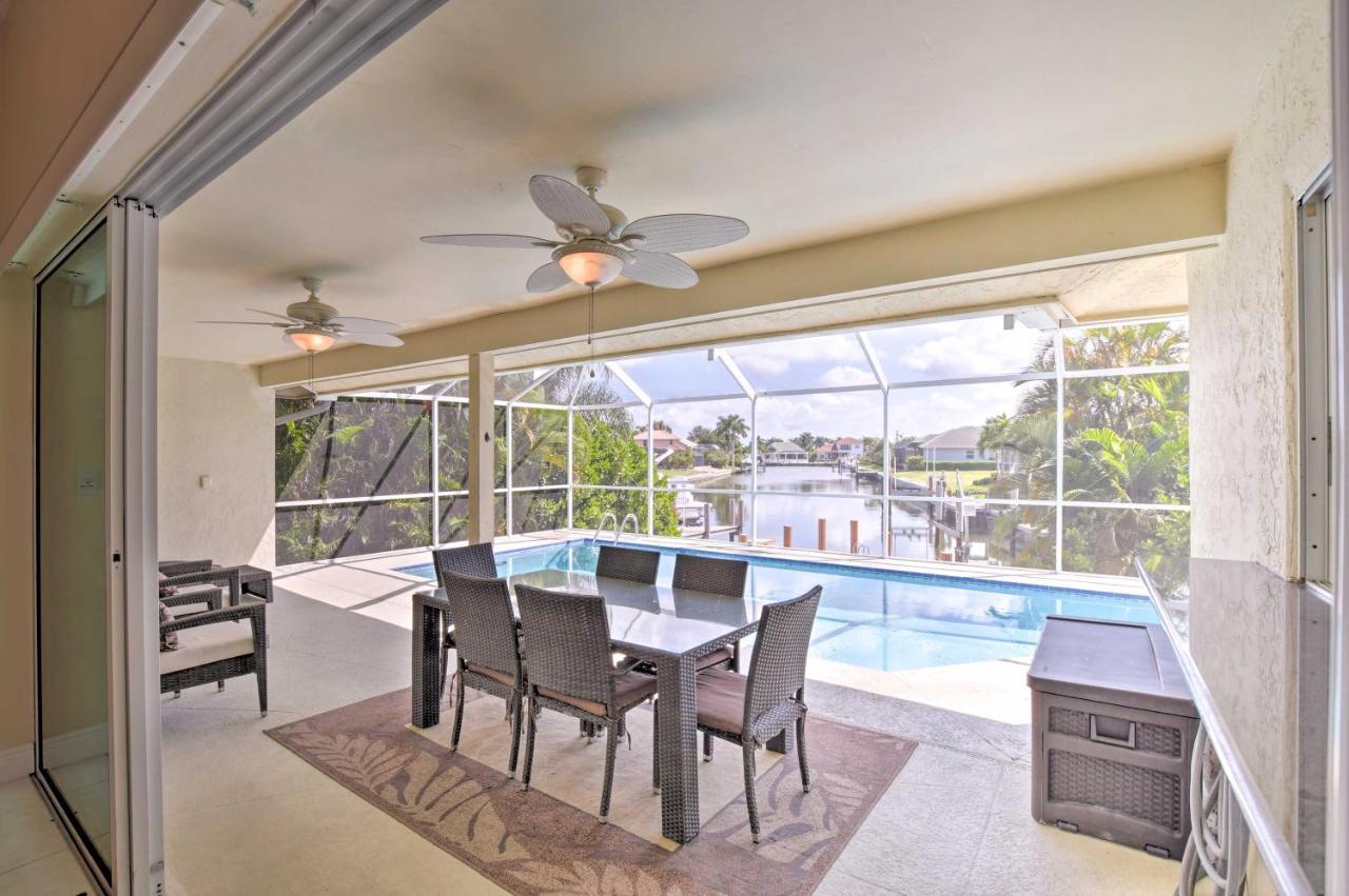 Canalfront Home With Private Saltwater Pool! Marco Island Esterno foto